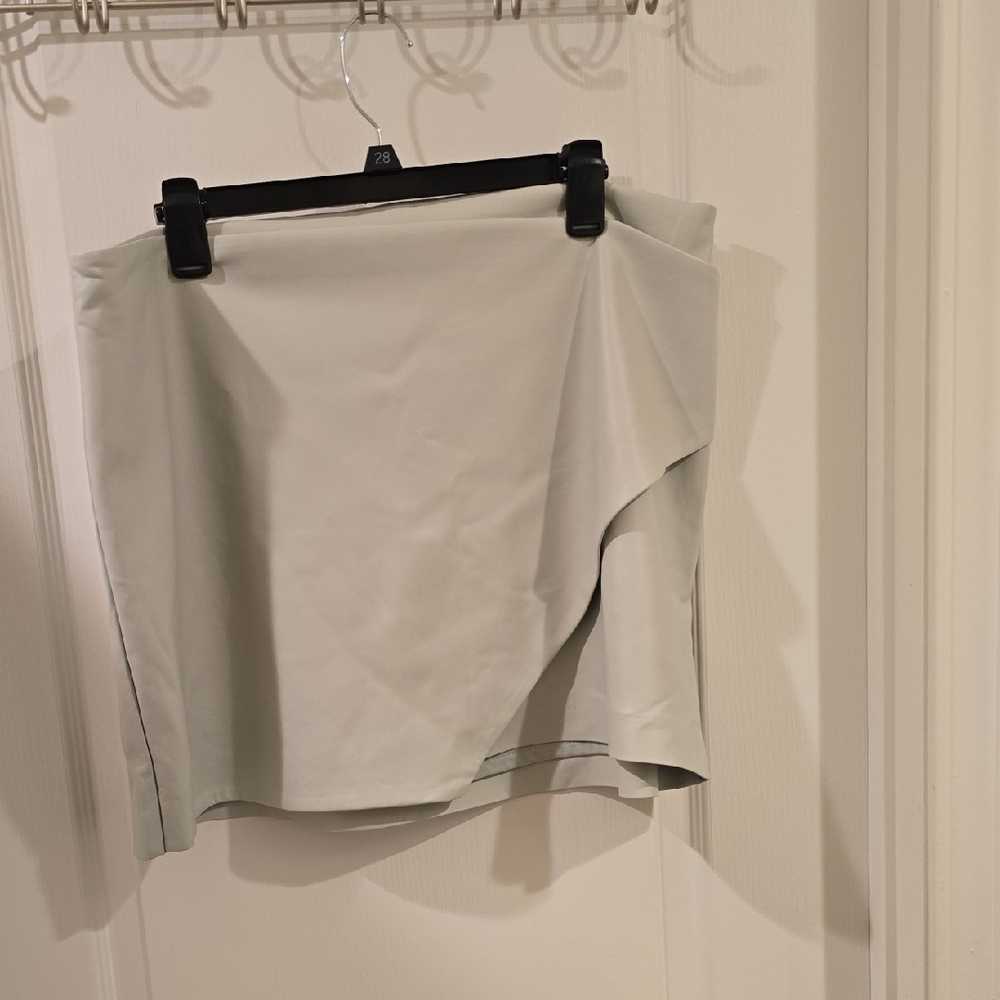 Express Leather Mini Skirt